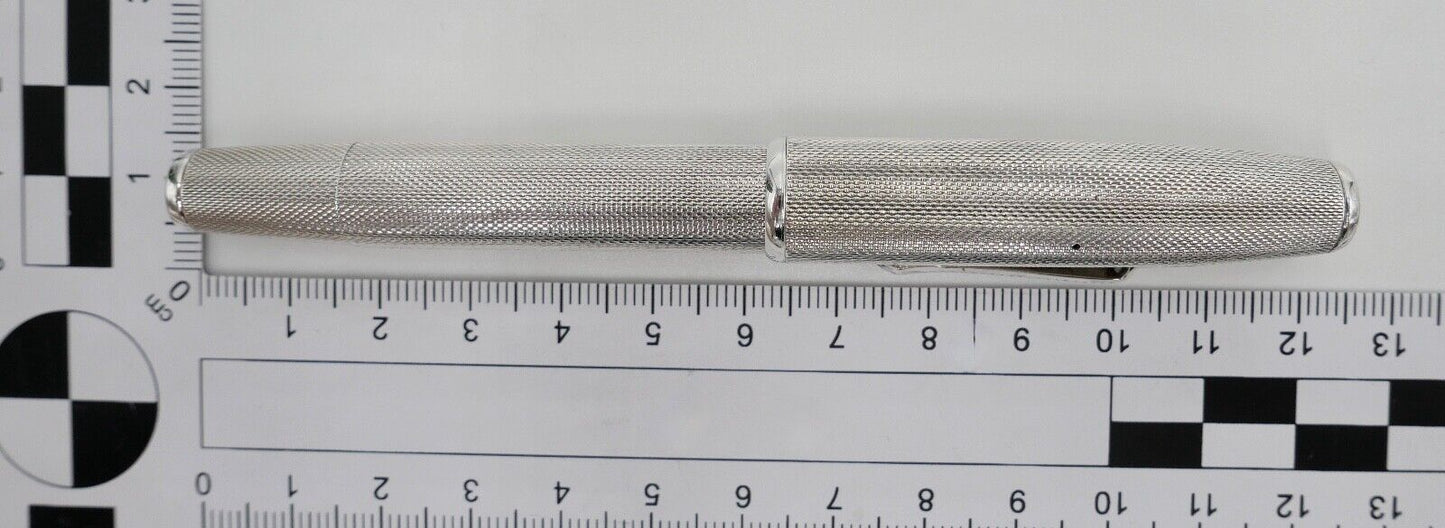 alter / antiker FÜLLER FÜLLFEDERHALTER aus 900 Silber NICHROMA EXTRA - Antikhandel-Stuttgart