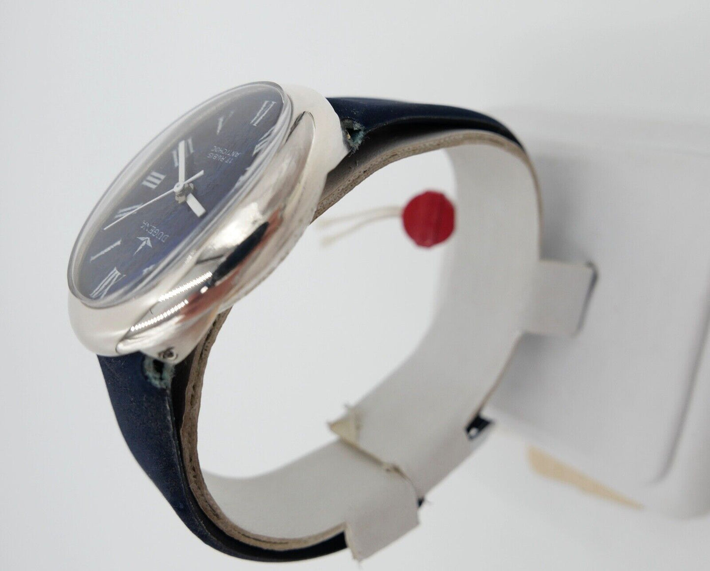 DUGENA 0785.982 anti 17R Damen Armbanduhr 835 Silber Ø 37 x 31mm NEU UNGETRAGEN - Antikhandel-Stuttgart