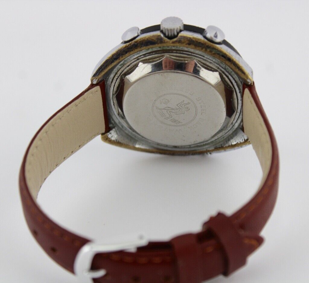 Lausanne Regatta Vintage 1970er Yacht Master Chronograph Ø 49mm Cal. EB 8371-67 - Antikhandel-Stuttgart