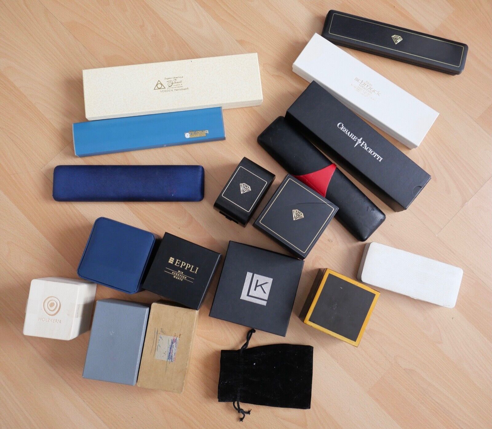 Vintage Box ETUI Uhren Uhrenbox Uhrenhalter Uhrenkoffer Uhrenaufbewahrung - Antikhandel-Stuttgart