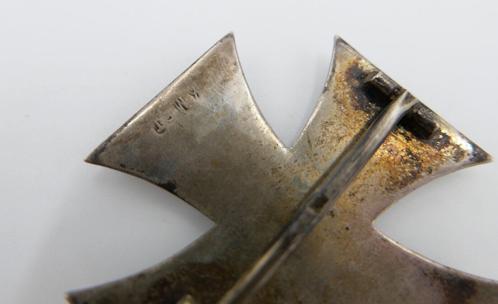 Selten Eisernes Kreuz EK1 1914 Deutsches Reich 1. WK Silber 800 KMST DRGM - Antikhandel-Stuttgart