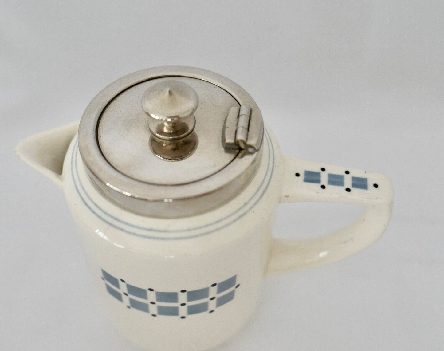 Jugendstil WMF Milchkanne Milchkännchen Dec 1876a J. M. Olbrich Wächtersbach - Antikhandel-Stuttgart