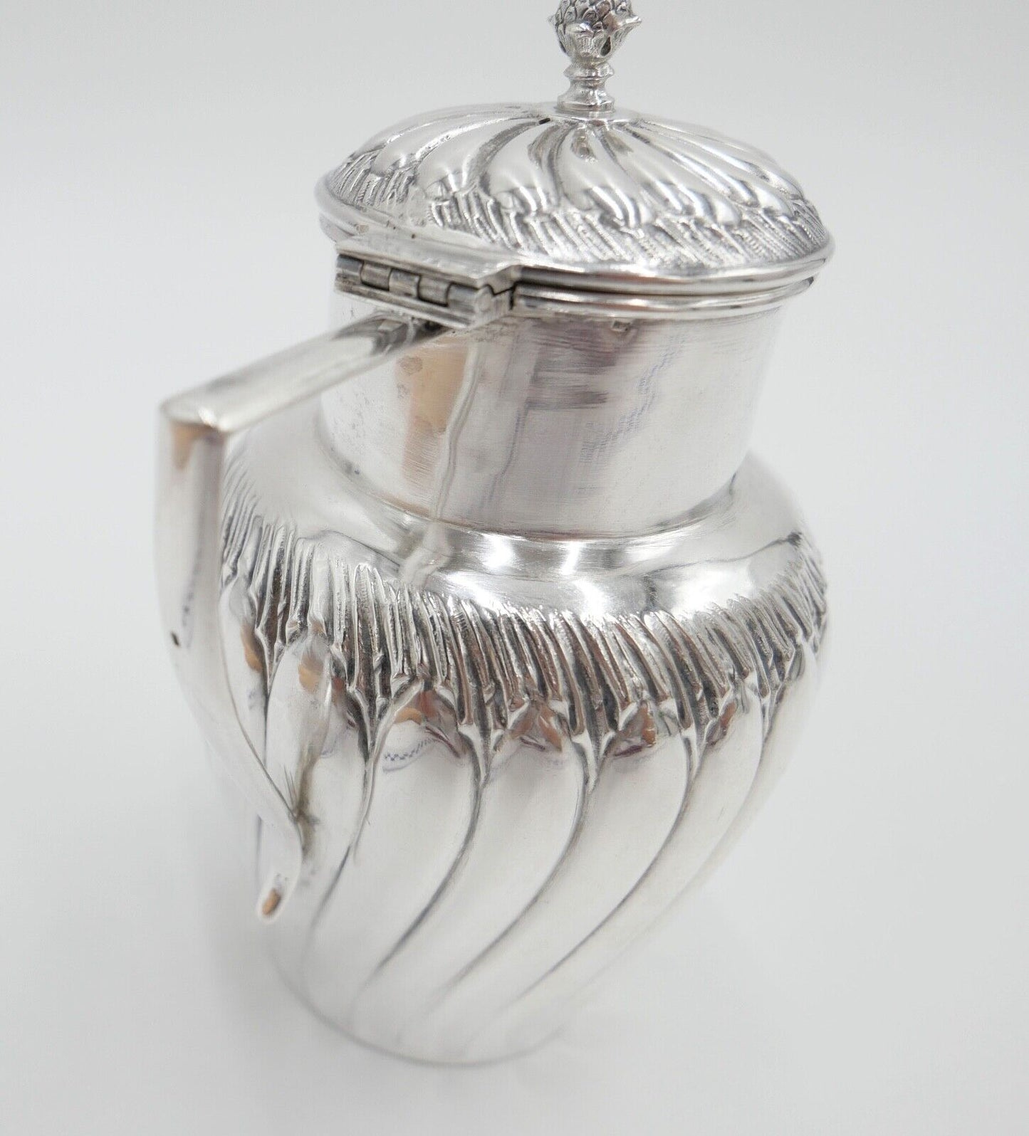 Altes 800 Silber Milch Kännchen " MARTIN MAYER MAINZ " 1920-1930er Jahre - Antikhandel-Stuttgart