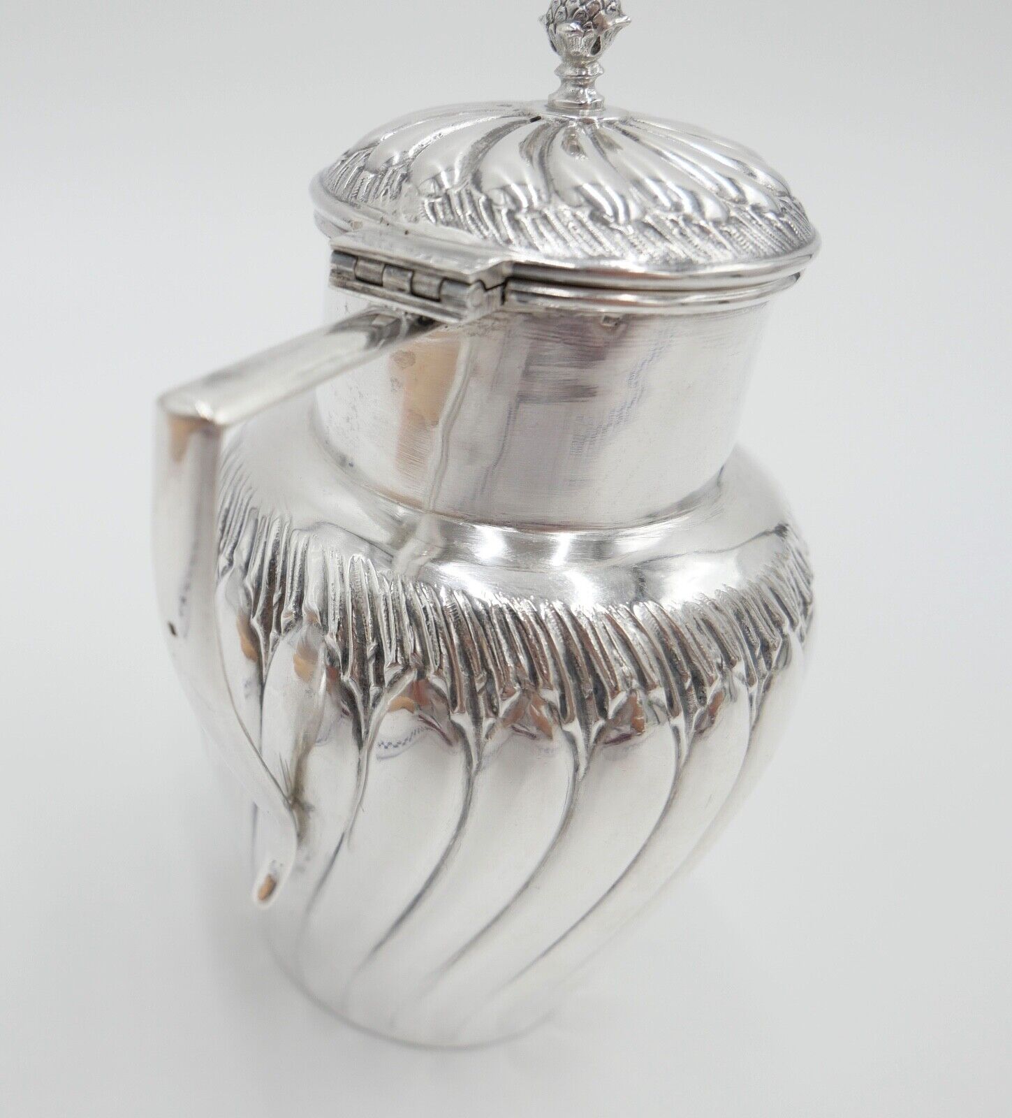 Altes 800 Silber Milch Kännchen " MARTIN MAYER MAINZ " 1920-1930er Jahre - Antikhandel-Stuttgart