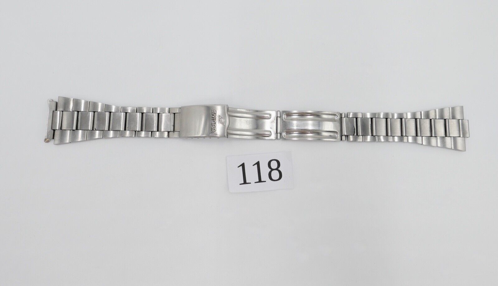 Altes ENICAR Edelstahlband 20 mm Uhrenband Vintage - Antikhandel-Stuttgart