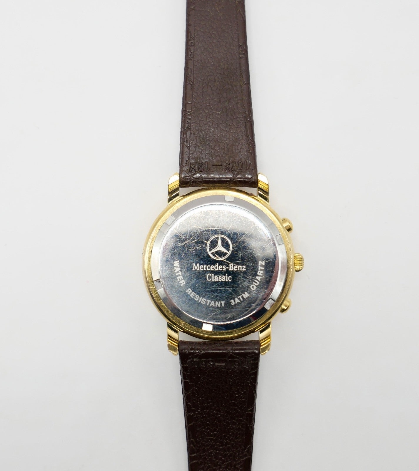 2000er Jahre Mercedes Benz Classic Chronograph Quartz Mondphase 35mm