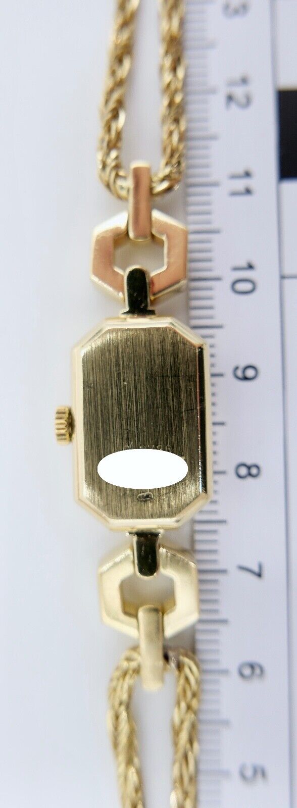 Chopard L.U.C. Damen 750 Gelbgold Armbanduhr 20x13mm 71 Brillanten 1,06 Ct G3736 - Antikhandel-Stuttgart