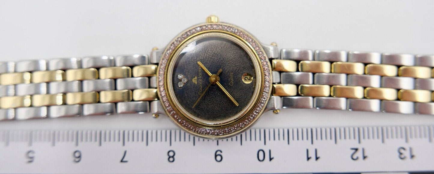 Maurice Lacroix - Les Classiques Diamonds Lady 75153 Damen Armbanduhr Bicolor - Antikhandel-Stuttgart