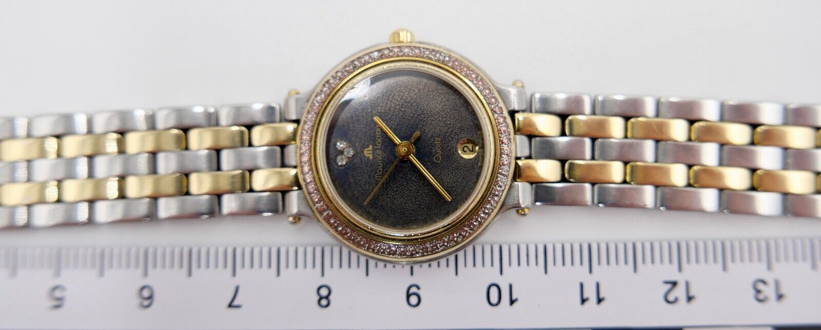 Maurice Lacroix - Les Classiques Diamonds Lady 75153 Damen Armbanduhr Bicolor - Antikhandel-Stuttgart