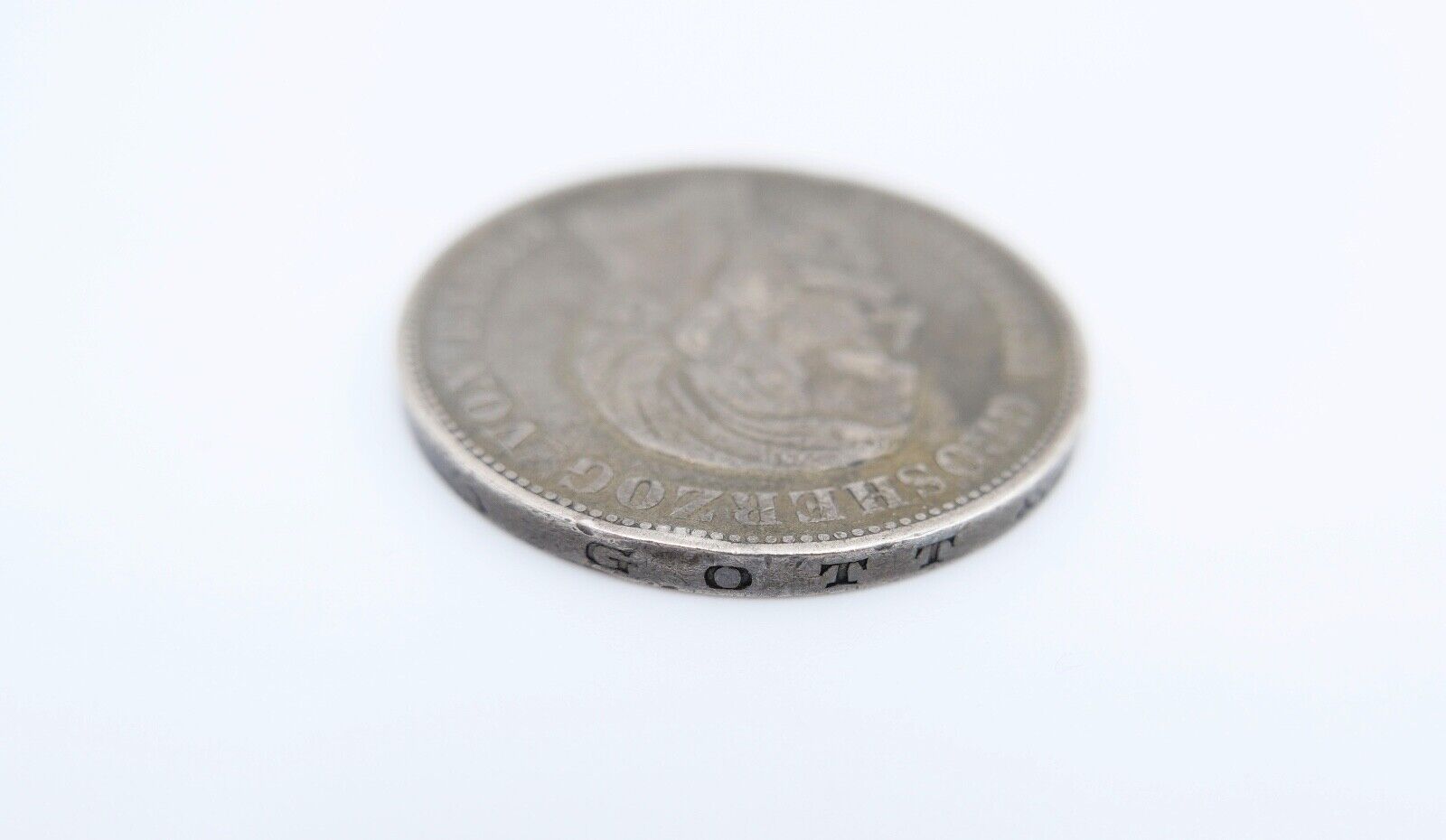 5 Mark 1876 G Jäger J.27 Baden Großherzog Friedrich ss-vz - Antikhandel-Stuttgart