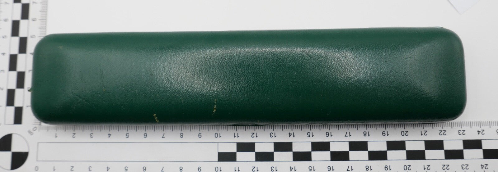 Vintage 60er 70er Jahre Original ZENITH Box Etui Uhrenetui in Grün