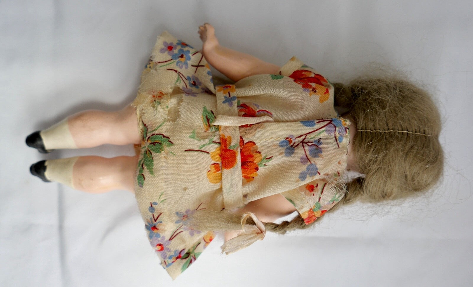 kleine antike Biskuit Porzellan Puppe Made in Germany 22 cm mit Schlafaugen - Antikhandel-Stuttgart