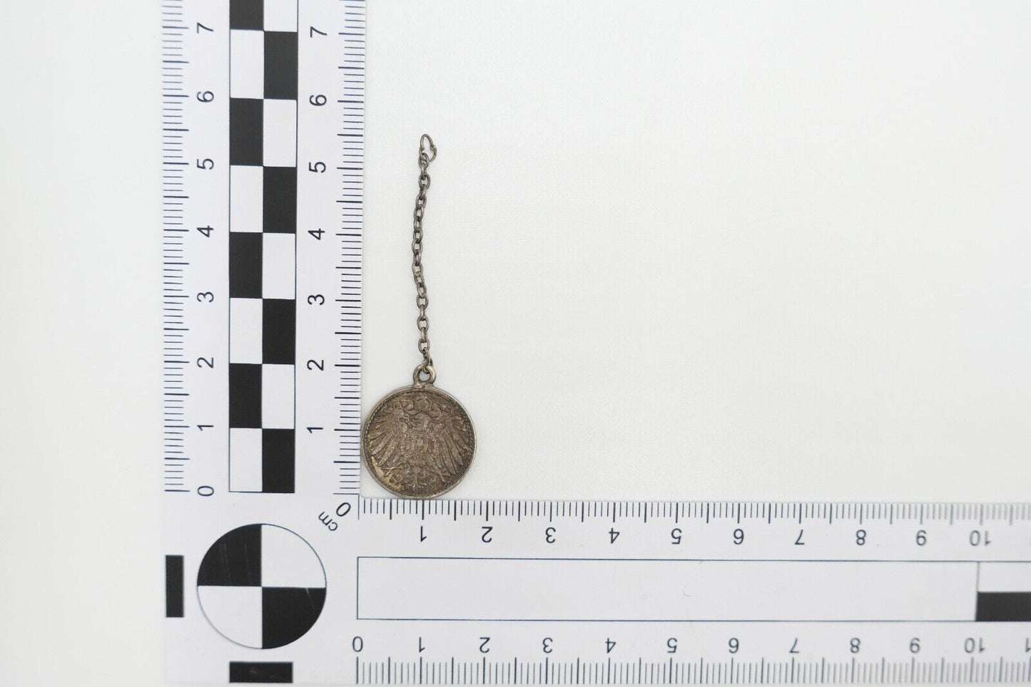 5 Pfennig Kaiserreich 1915 A ohne MZZ einseitig bedruckt Jäger J.12 Silber - Antikhandel-Stuttgart