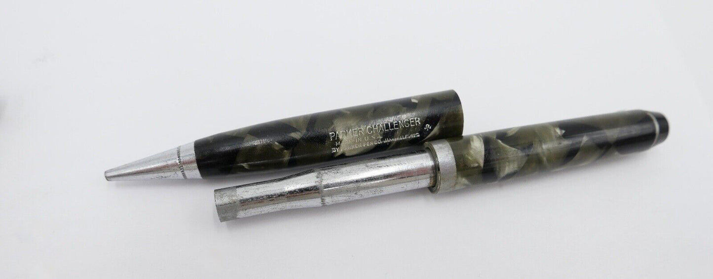 Konvolut Posten 4 PARKER Füller Kugelschreiber 14Ct / 585 Gold Feder Challenger - Antikhandel-Stuttgart