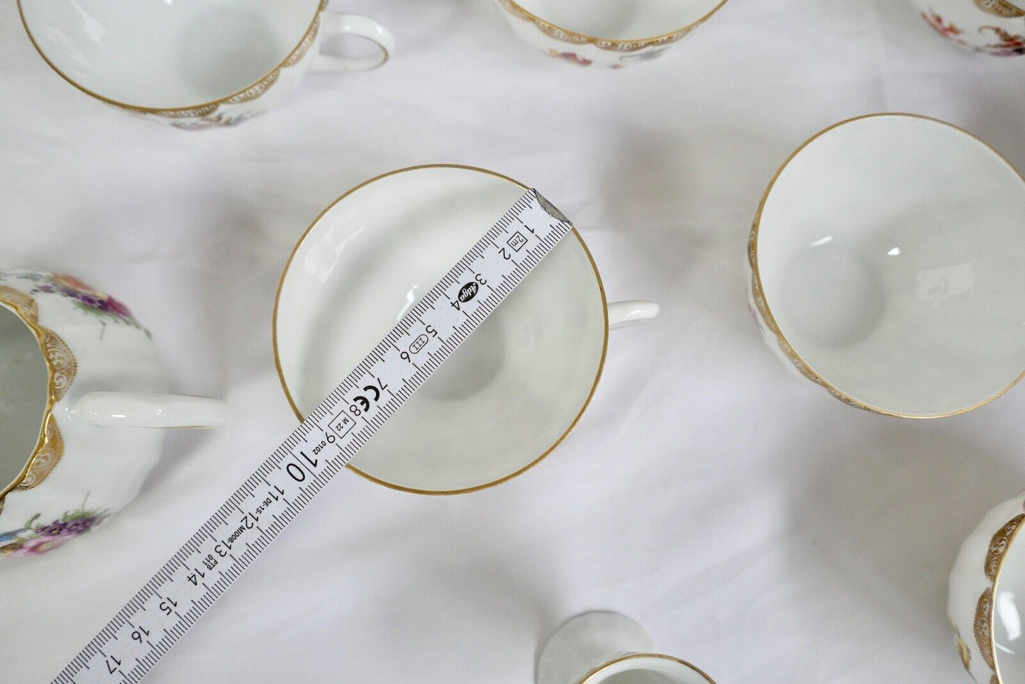 49 Tlg Kaffee Tee Service Württemberg 2188 Porzellan Bauer & Pfeiffer Schorndorf - Antikhandel-Stuttgart