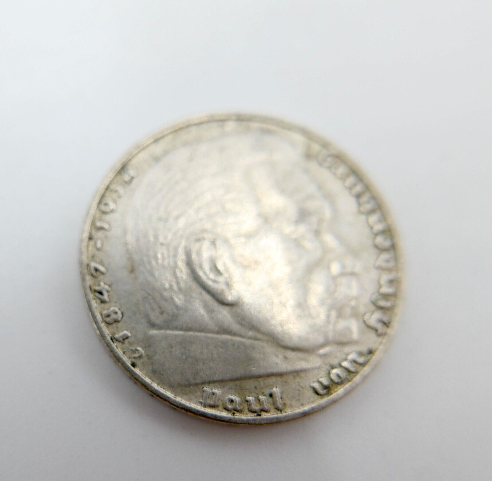 2 Reichsmark 1939 D FEHLPRÄGUG DOPPELPRÄGUNG auf Prägestätte Datum Schrift J.366 - Antikhandel-Stuttgart