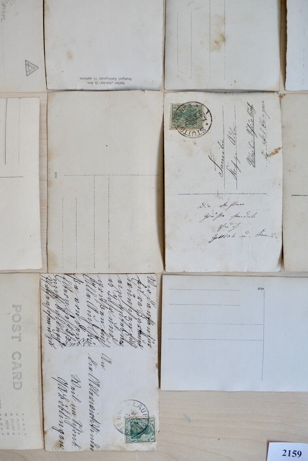 antike Ansichtskarten Postkarten Briefmarken PORTRAIT deutsches Reich - Antikhandel-Stuttgart