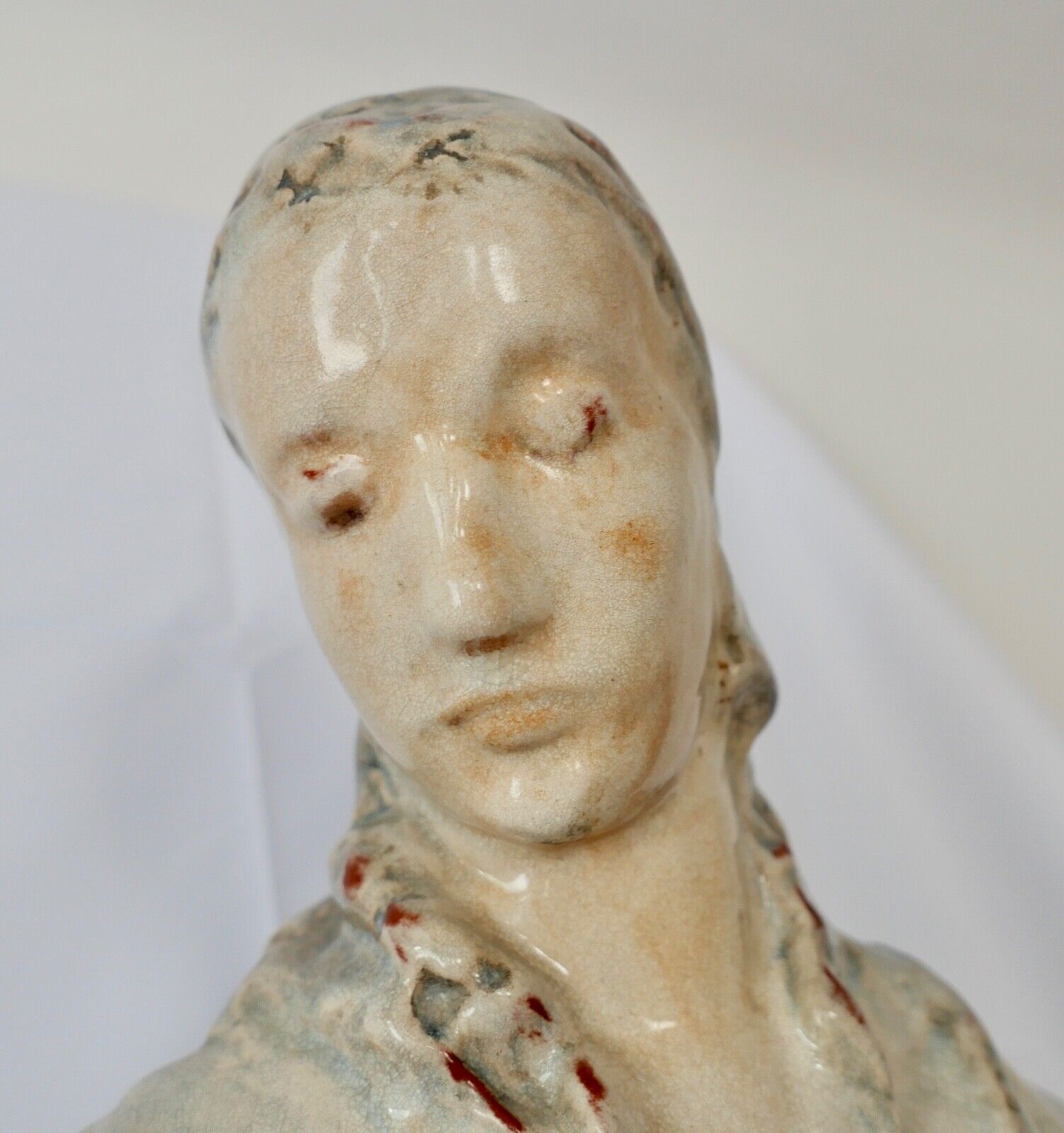 Staatliche Majolika AG Karlsruhe Sinnende 1934-1940 Fritz von Graevenitz 4276 - Antikhandel-Stuttgart