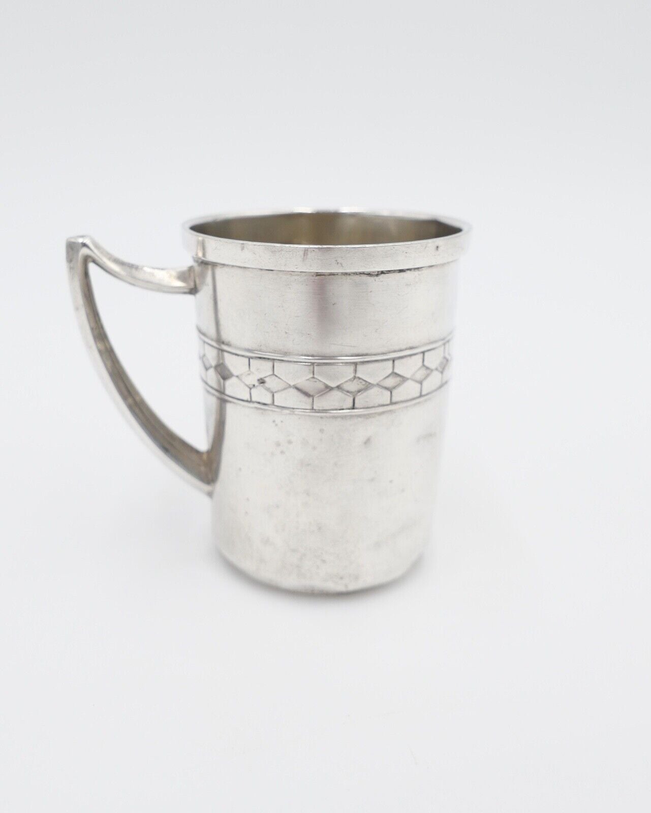 Art Deco 30er / 40er Jahre Becher 800 Silber Lutz & Weiß Pforzheim - Antikhandel-Stuttgart