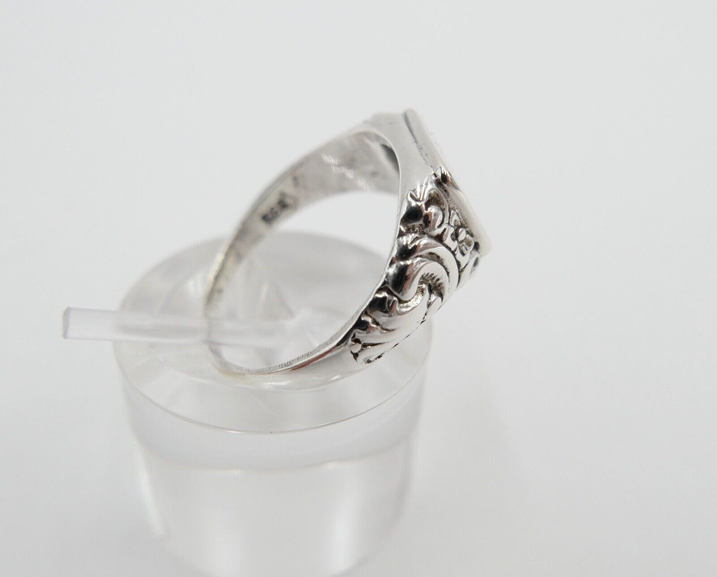 Siegelring Jugendstil Monogramm DB BD Herrenring Ring 835 Silber Gr. 58 - Antikhandel-Stuttgart