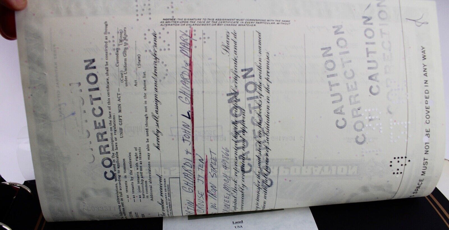 Phelps Dodge Corporation 1966 alte USA Aktie Stock Certificate 50 Shares - Antikhandel-Stuttgart