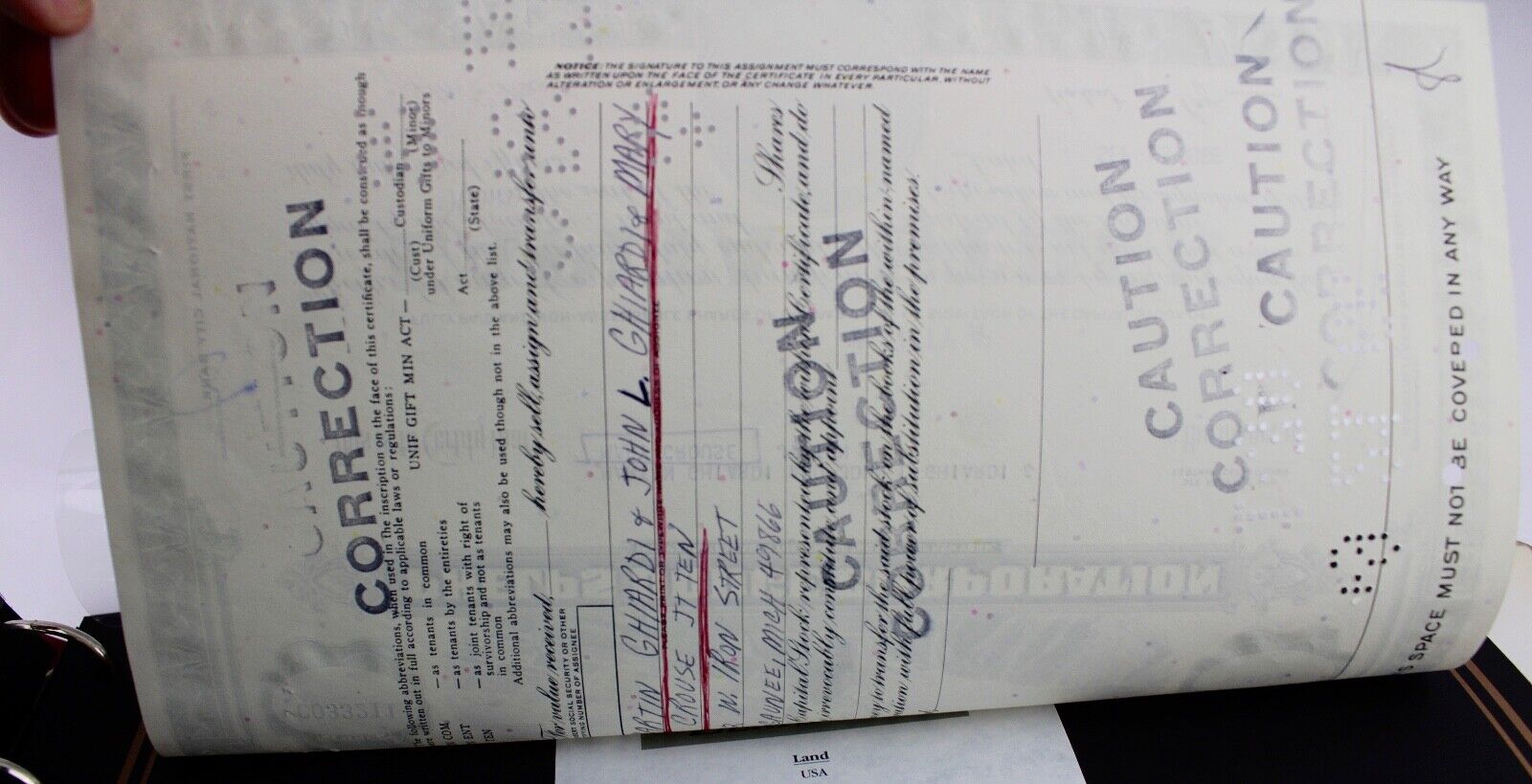 Phelps Dodge Corporation 1966 alte USA Aktie Stock Certificate 50 Shares - Antikhandel-Stuttgart