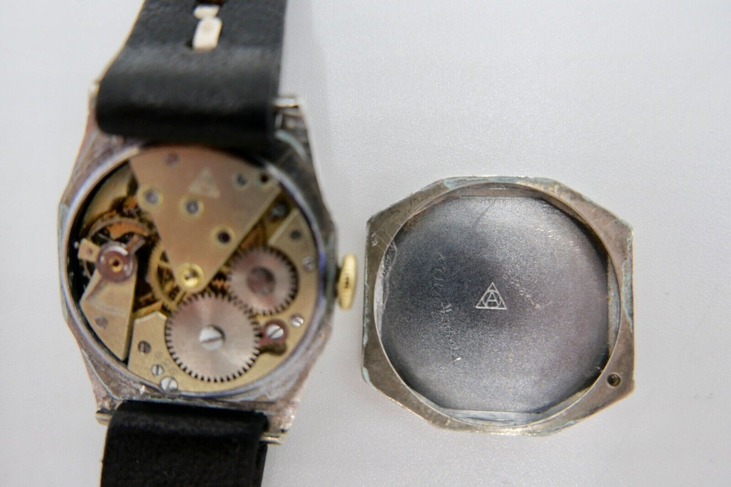 Antike ALPINA 800 Silber Armbanduhr Cal. 625 Handaufzug 1930er Jahre - Antikhandel-Stuttgart