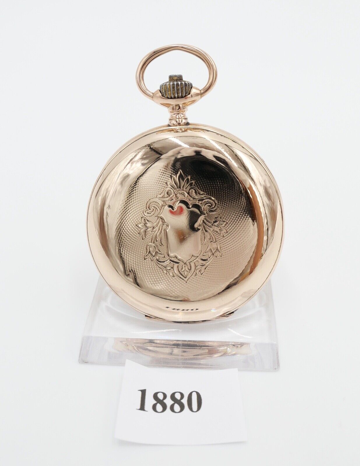 IWC Taschenuhr 585 / 14K GOLD 50mm 1894-1896 Savonette Cal. 53 - Antikhandel-Stuttgart