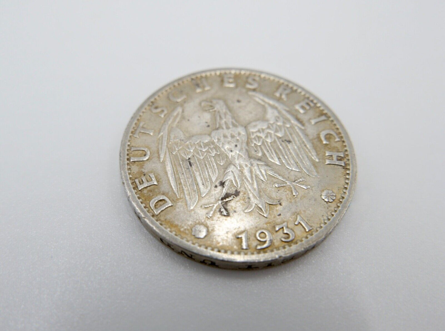 Weimarer Republik 3 REICHSMARK 1931 F J.349 VORZÜGLICH VZ - Antikhandel-Stuttgart