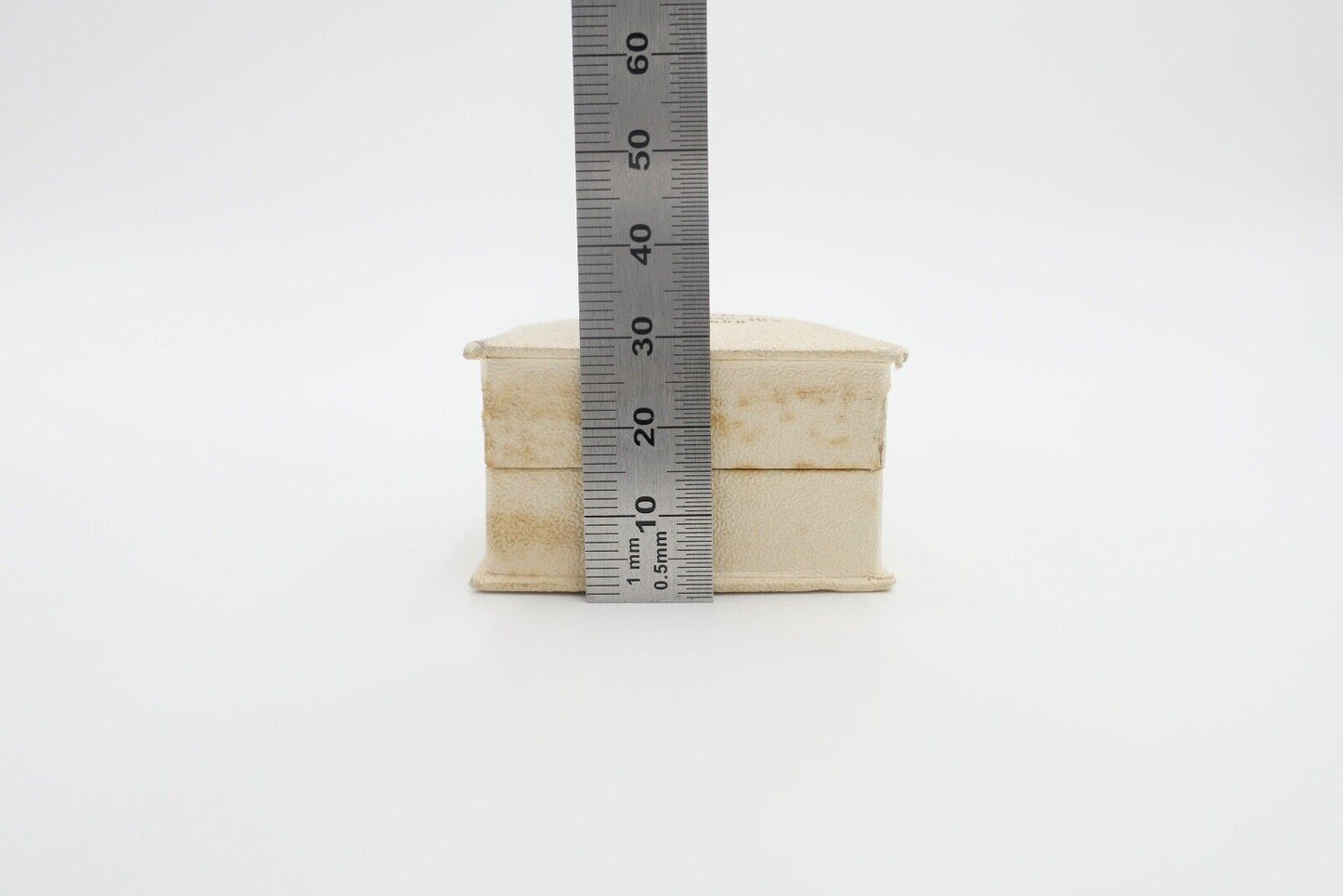 antikes Ringetui Doppeletui 5x3,5x3 cm Etui Box Aufbewahrung Schatulle - Antikhandel-Stuttgart