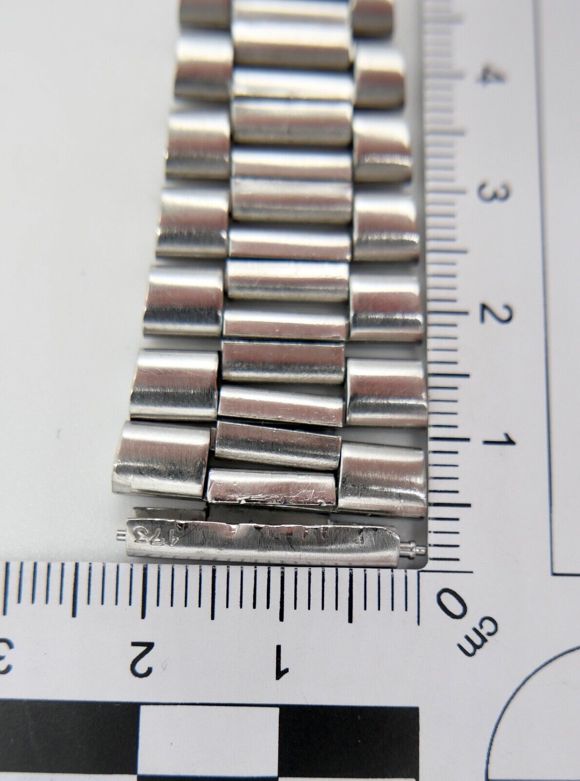 OMEGA Stahlband Faltschließe 1162 173 Flightmaster Edelstahl - Antikhandel-Stuttgart