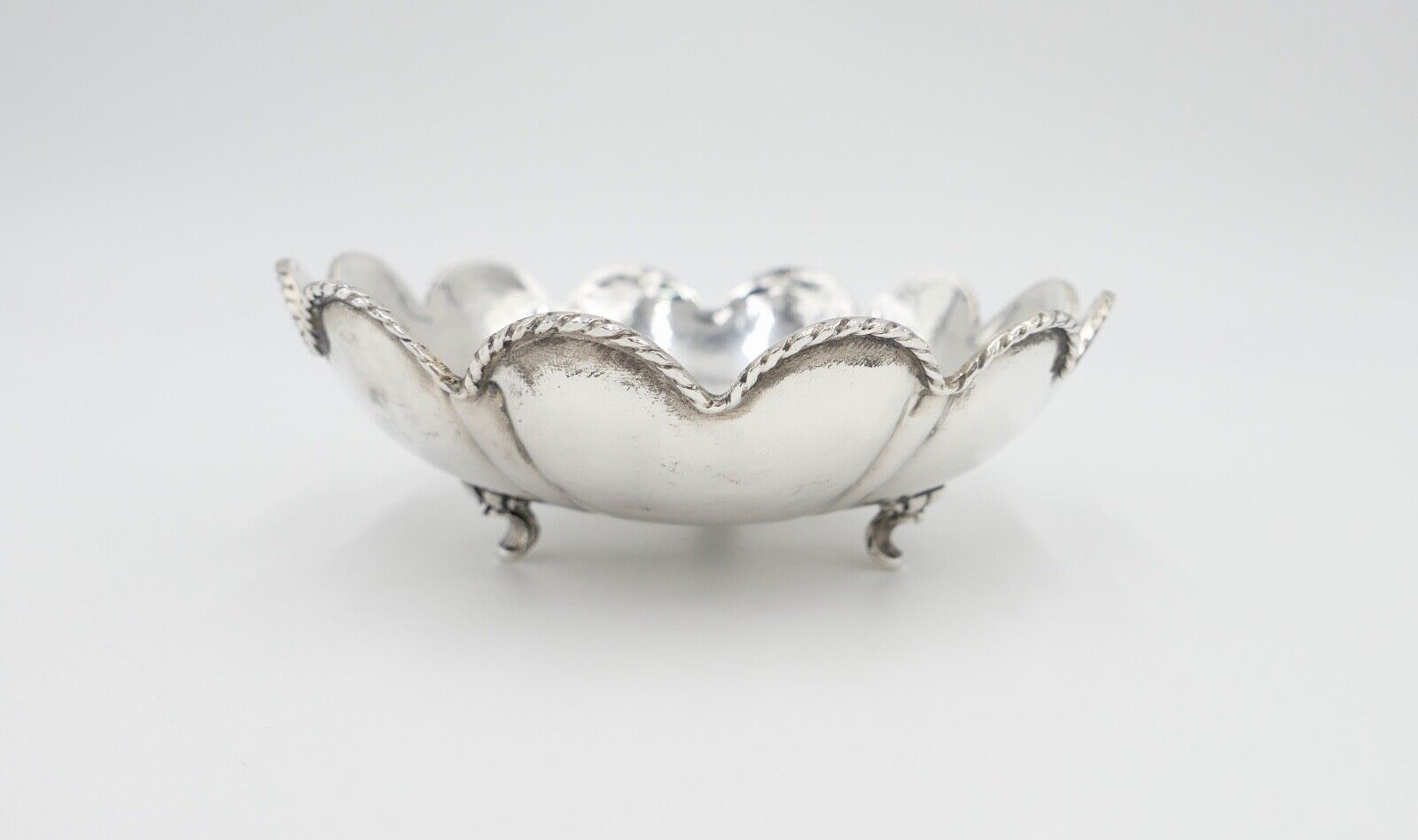 Ept Xeipos 925 Sterling Silber Griechenland Anbietschälchen - Antikhandel-Stuttgart