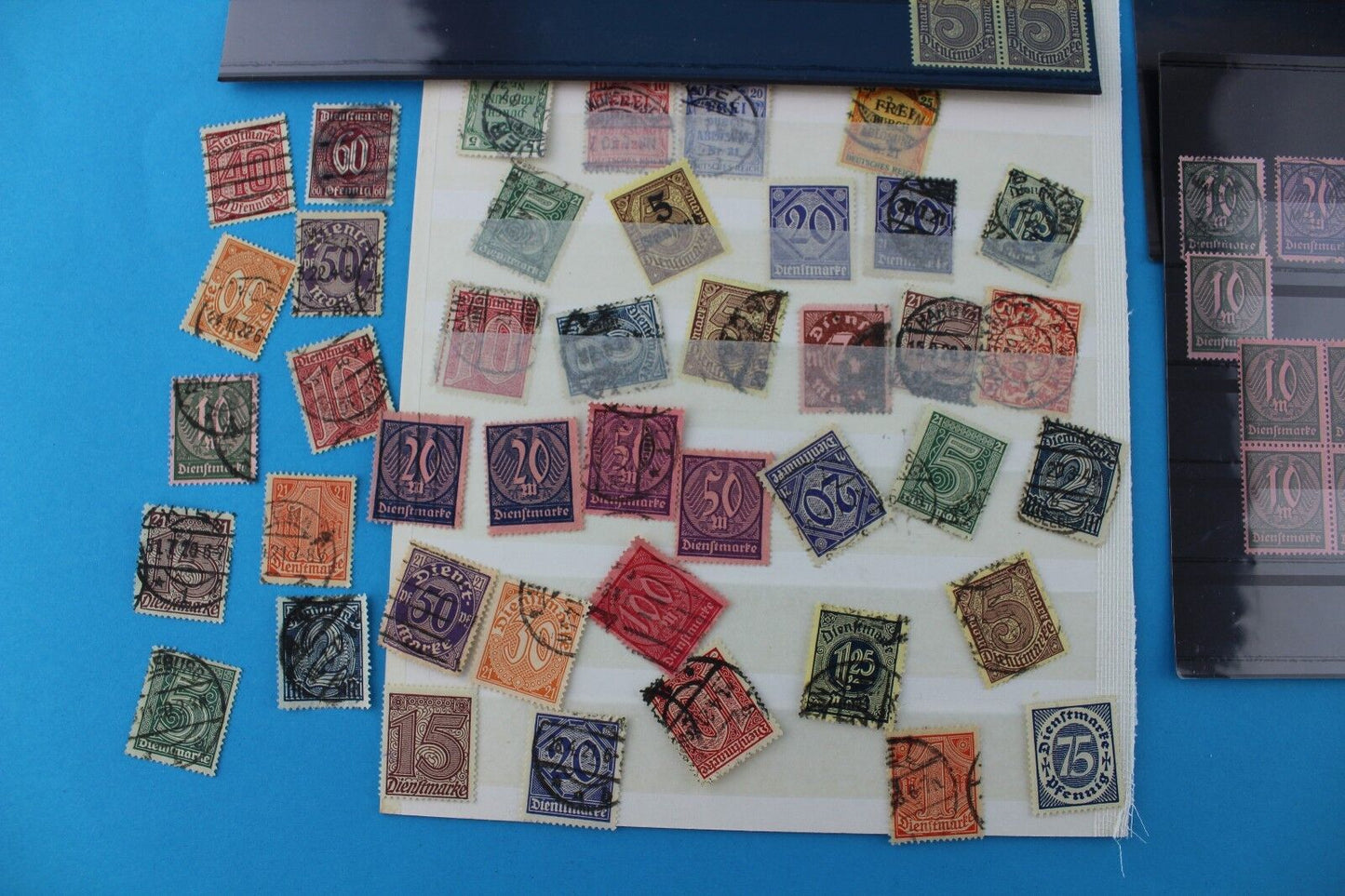 Dienstmarken Lot stamp Briefmarke Michel Mi lot Posten TOP Deutsches Reich - Antikhandel-Stuttgart