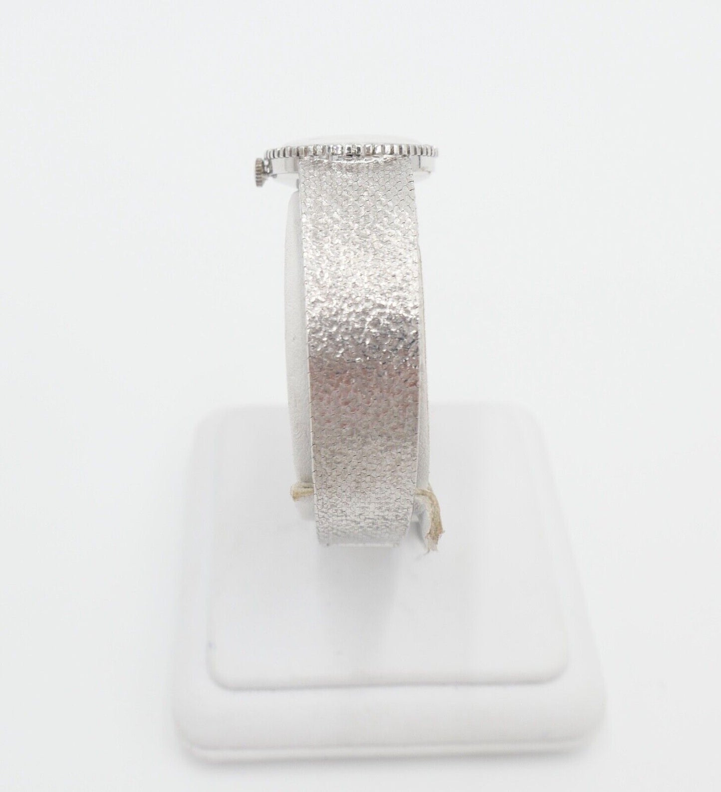 Elegante Predial Weißgold Damen Uhr mit Diamantbesatz 750/18K Lady watch Ø 24 mm - Antikhandel-Stuttgart