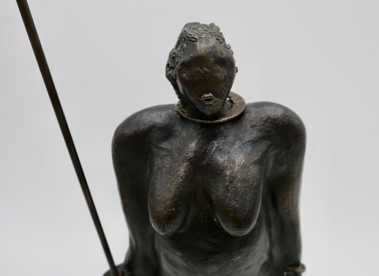 alte Bronze Figur Skulptur Venusfigur Afrika 40 cm AKT Venus - Antikhandel-Stuttgart