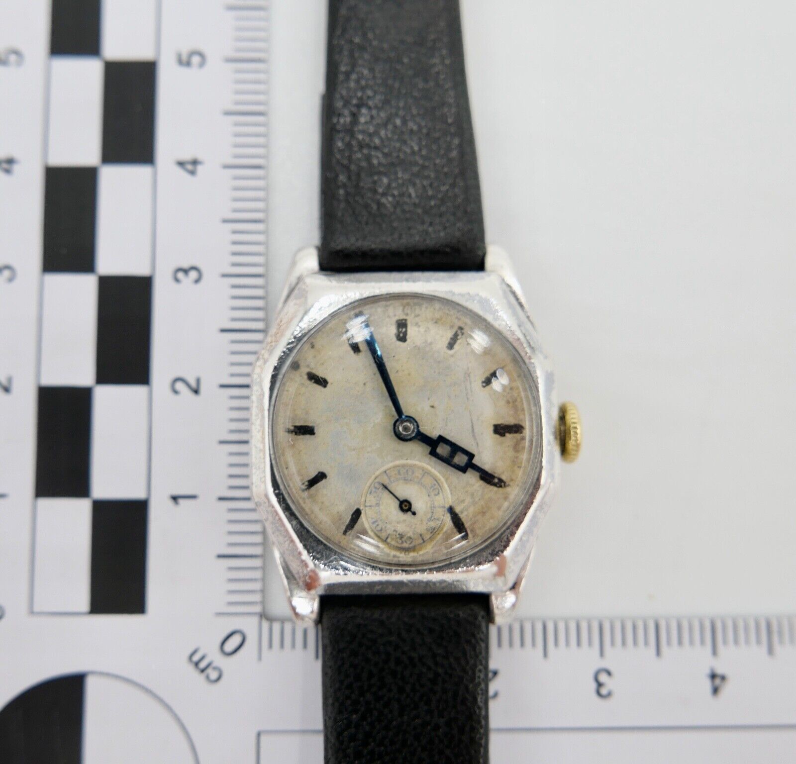 Antike ALPINA 800 Silber Armbanduhr Cal. 625 Handaufzug 1930er Jahre - Antikhandel-Stuttgart