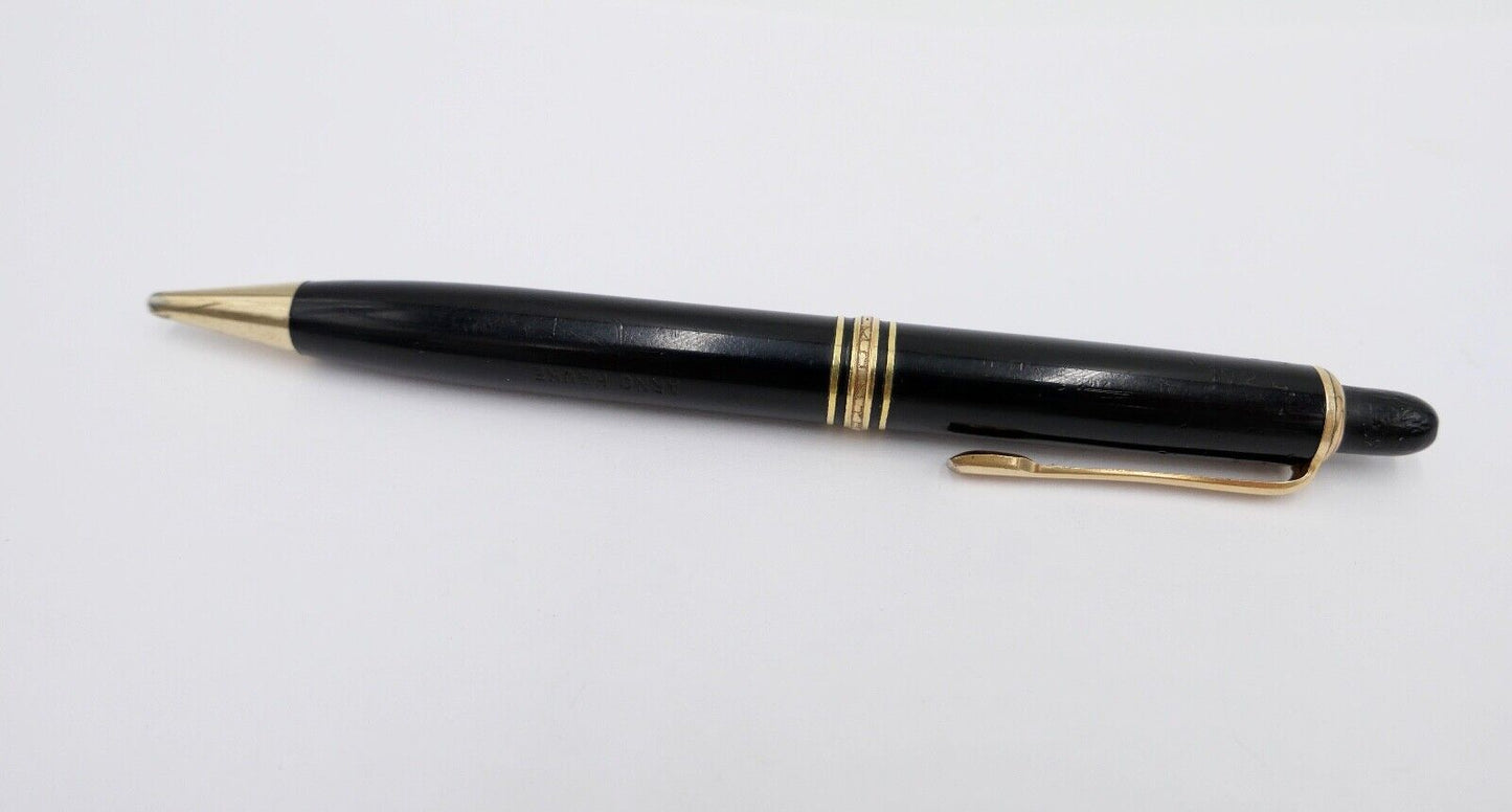 50er Jahre MONTBLANC 172 L PIX Druckbleistift Bleistift mit Mienen und Gravur - Antikhandel-Stuttgart