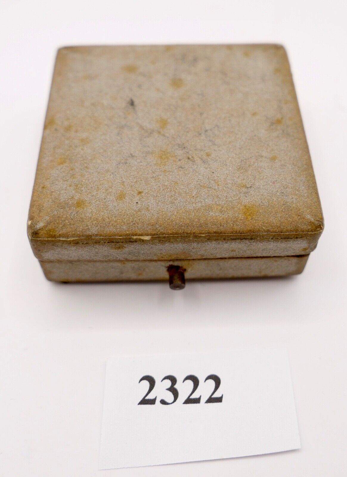 antikes Münzetui Etui Aufbewahrung Schatulle vermutlich für 1 Gold Dukat (1912) - Antikhandel-Stuttgart