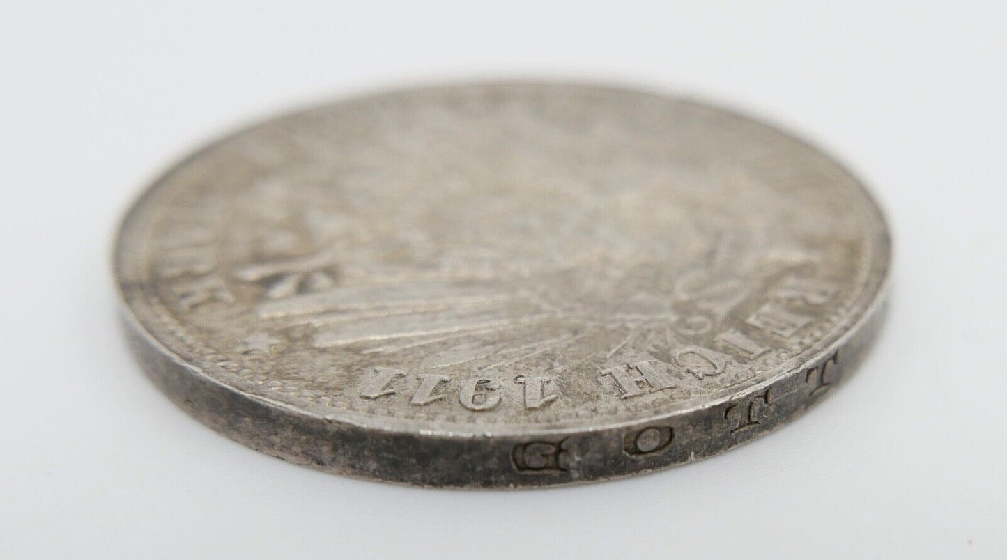 Jaeger J. 177b 3 Mark Württemberg Silber-Hochzeit Wilhelm II. Charlotte 1911 F - Antikhandel-Stuttgart