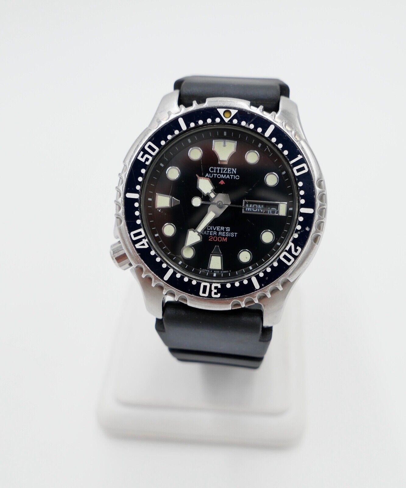 CITIZEN Diver Automatic Cal.8203 a watch Uhr Armbanduhr Taucher 200 Meter Sub - Antikhandel-Stuttgart