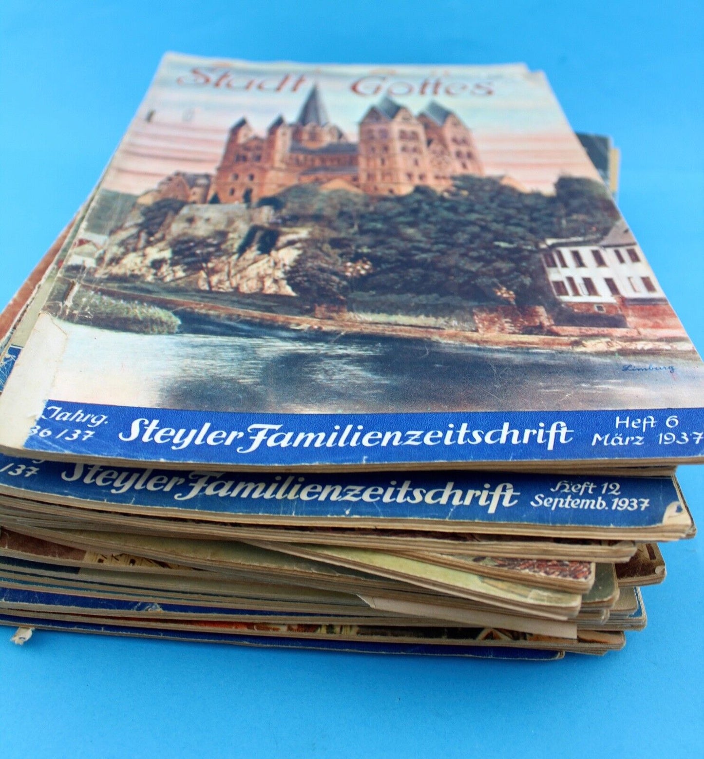 29x STADT GOTTES 1936-1940 Katholische Illustrierte Familienzeitschrift STYLER - Antikhandel-Stuttgart