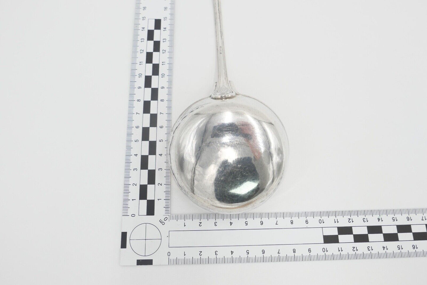 KKS Karl Kaltenbach & Söhne Auerhahn Suppenschöpfer 800 Silber vergoldet - Antikhandel-Stuttgart