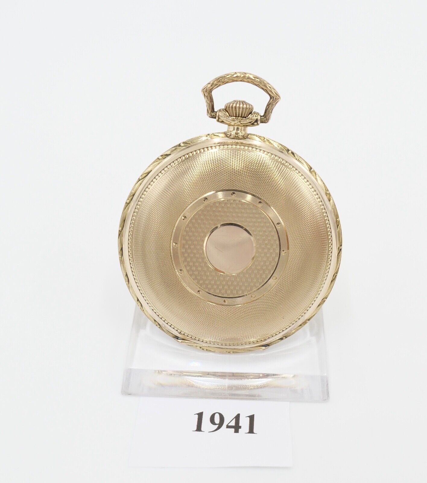 JHH J.H. Hasler & Fils 1916 - 1925 Savonette Taschenuhr 585 / 14K GOLD Ø 53 mm - Antikhandel-Stuttgart