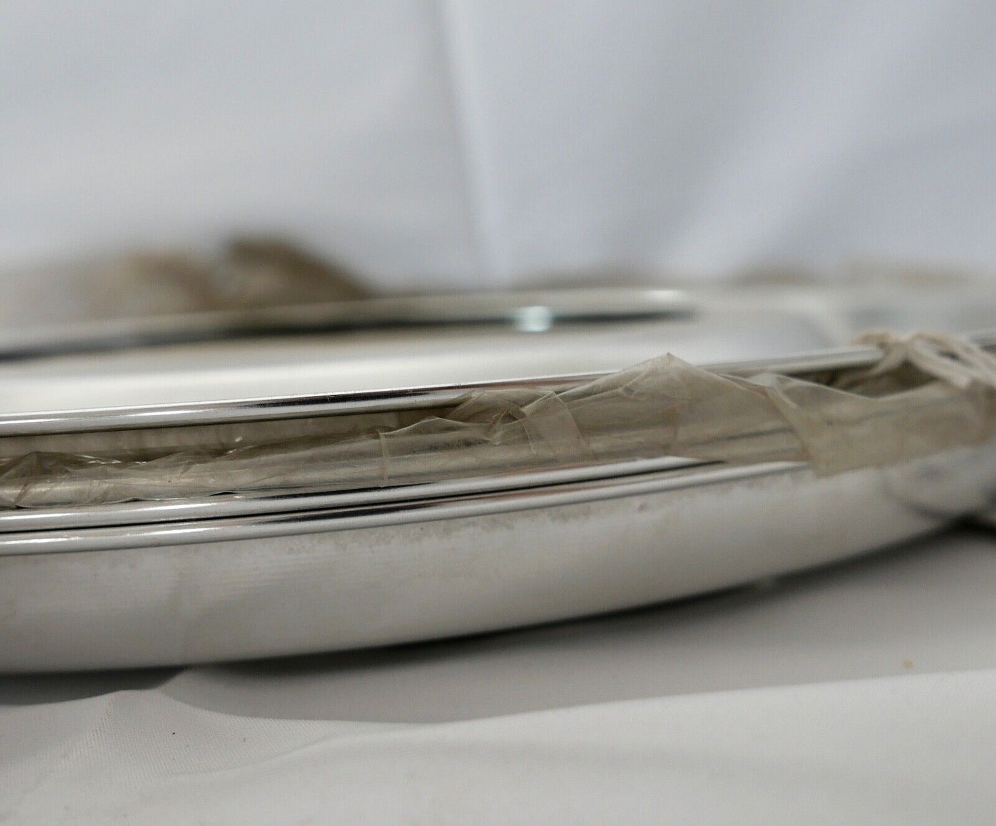 1 Satz DAF Blendenringe Radblenden NEU wheel covers Chrom Radkappen oldtimer - Antikhandel-Stuttgart