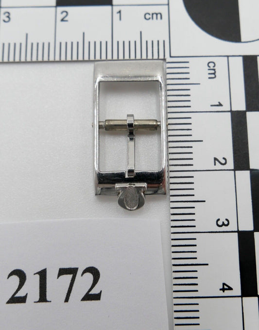 ORIGINAL alte OMEGA Dornschließe EDELSTAHL Armbanduhr 10mm CLASP BUCKLE - Antikhandel-Stuttgart