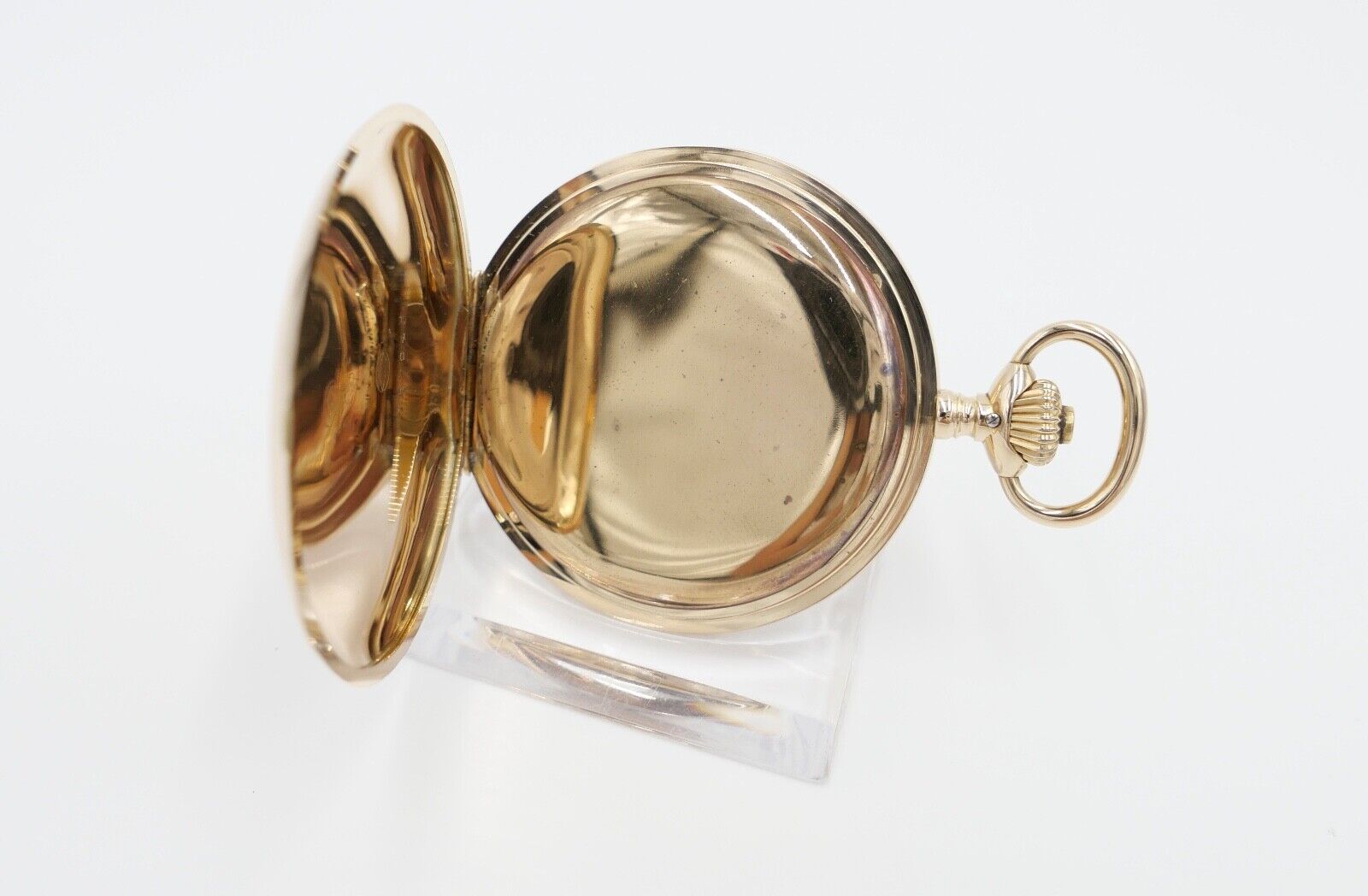 IWC Savonette Taschenuhr 585 / 14K GOLD 51mm 1916-1920 Cal.53 H6 Probus Scafusia - Antikhandel-Stuttgart