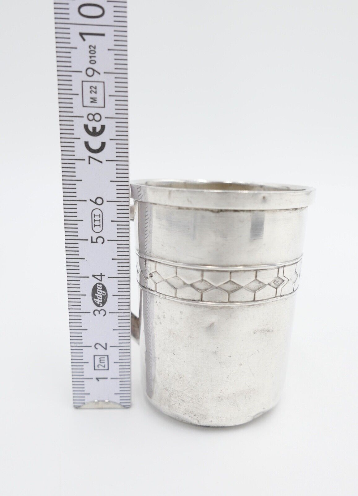 Art Deco 30er / 40er Jahre Becher 800 Silber Lutz & Weiß Pforzheim - Antikhandel-Stuttgart