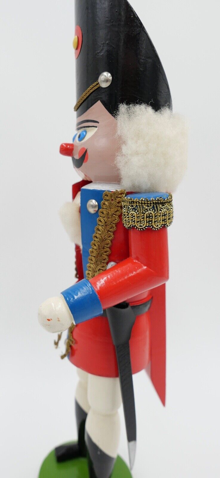 NUSSKNACKER Soldat / General 1990er Jahre NEUwertig seltene Ausführung 37 cm - Antikhandel-Stuttgart