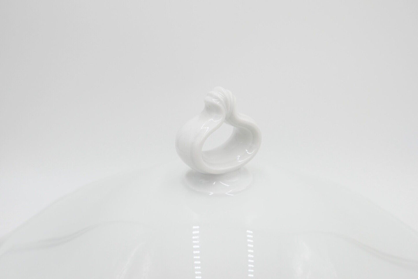 Porzellan Suppenterrine Rosenthal Chippendale Weiß - Antikhandel-Stuttgart