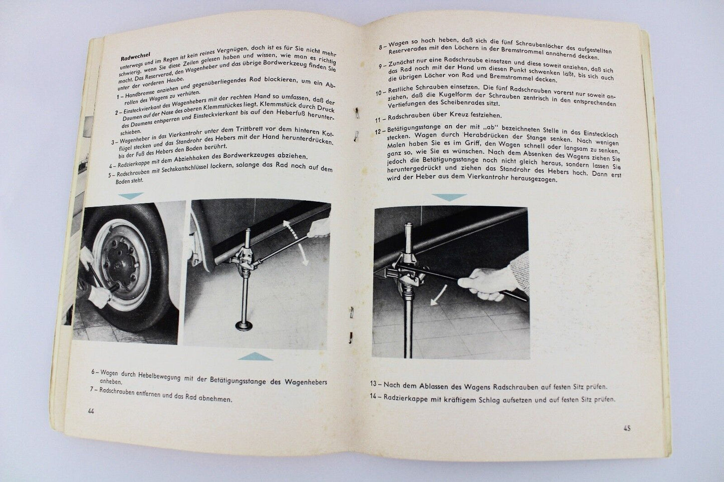 VW Käfer BETRIEBSANLEITUNG Ausgabe August 1959 Limousine Cabriolet Handbuch - Antikhandel-Stuttgart